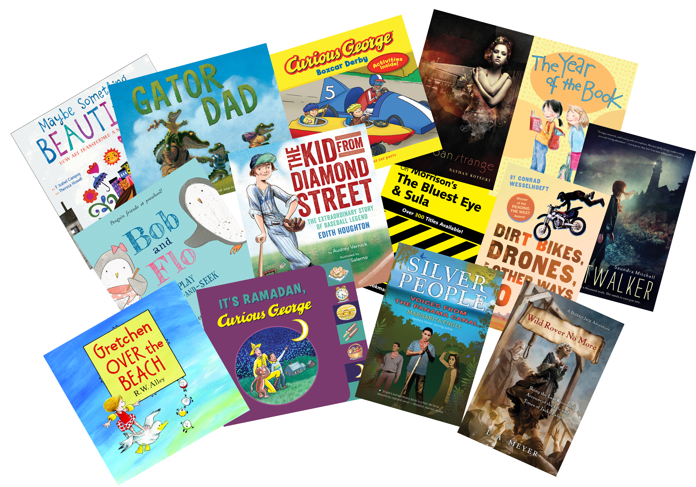 A collage of ebook titles Katy Mastrocola has worked on