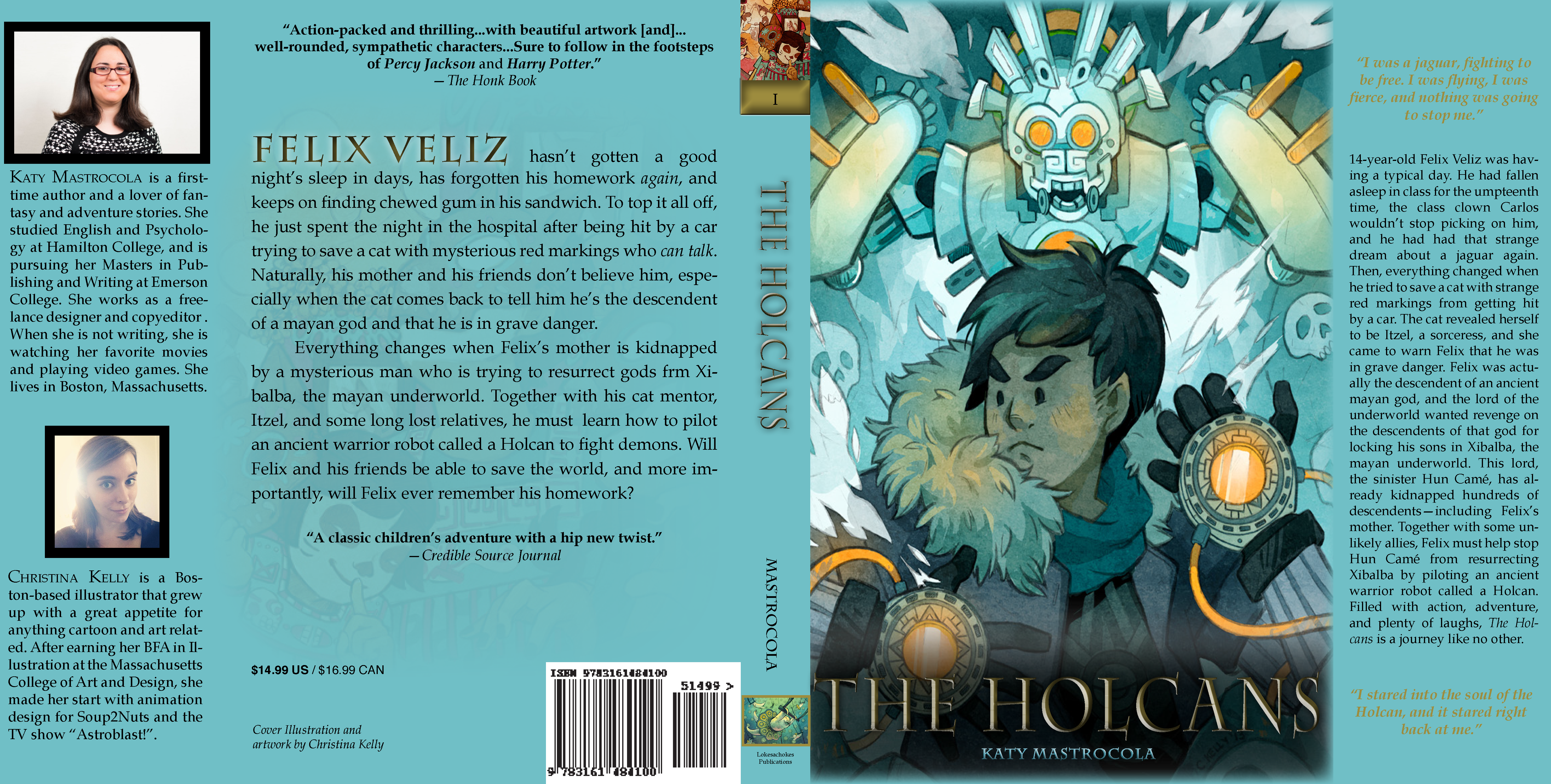 jacket design of The Holcans
